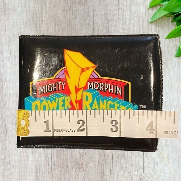 Vintage Mighty Morphin Power Ranger Vinyl Bigold Wallet 1993 Saban - Picture 5 of 10